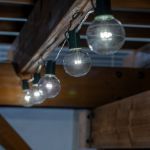 5 Pack Pure White LED G50 Globe Bulbs