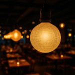 Echelon Ivory G125 LED Glass Globe Bulb for Pendants and Patio Strings