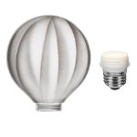 Opaline Radiance G125 LED Glass Globe Bulb for Pendants and Patio Strings