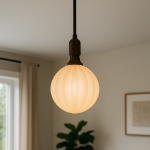 Opaline Radiance G125 LED Glass Globe Bulb for Pendants and Patio Strings
