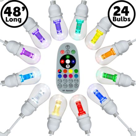 Color Changing S14 Patio SetsNovelty Lights | LED Christmas Lights