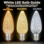 NL Select Sun Warm White C9 LED Replacement Bulbs 25 Pack