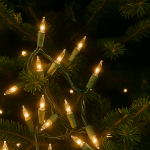 Clear Christmas Mini Lights 100 Light 34 Feet Long