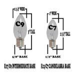 100' Black Commercial Grade Stringer 100 Candelabra (e12) Base Sockets