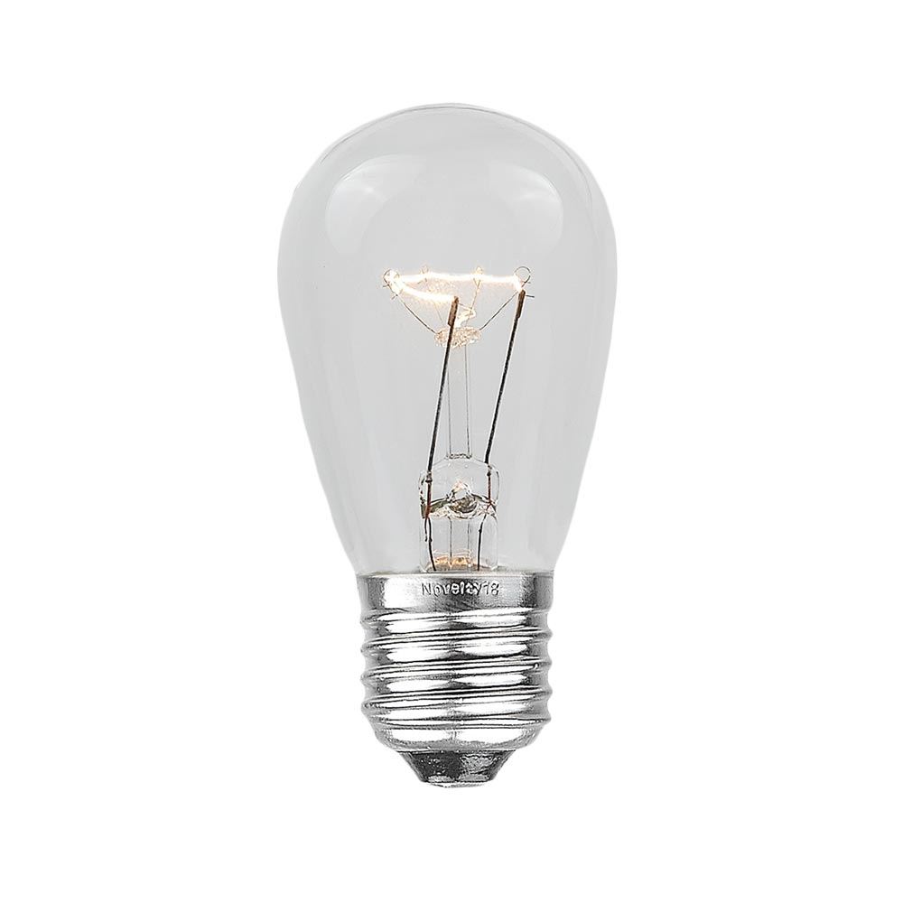 37.5 Foot S14 Suspended Edison Outdoor Market Patio String Lights, 25 S14 Bulbs - Picture 8 of 18