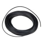 C9 Decorate Like a Pro® Kit - 100' LED Diamond Faceted Pure White Black Wire w/12" Bulb Spacing