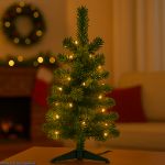 20 Light Non Connectable Warm White LED Mini Lights Green Wire