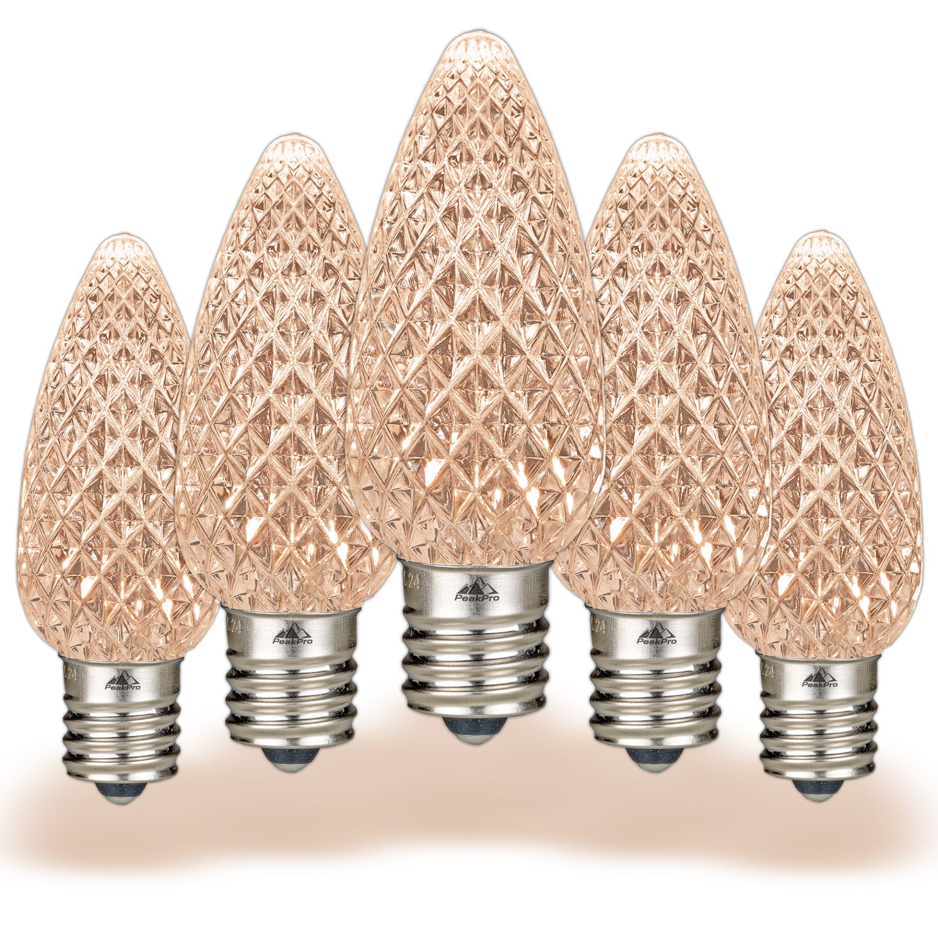 25 Pack C9 LED Outdoor Christmas Replacement Bulbs, C9/E17 Base - Picture 104 of 116