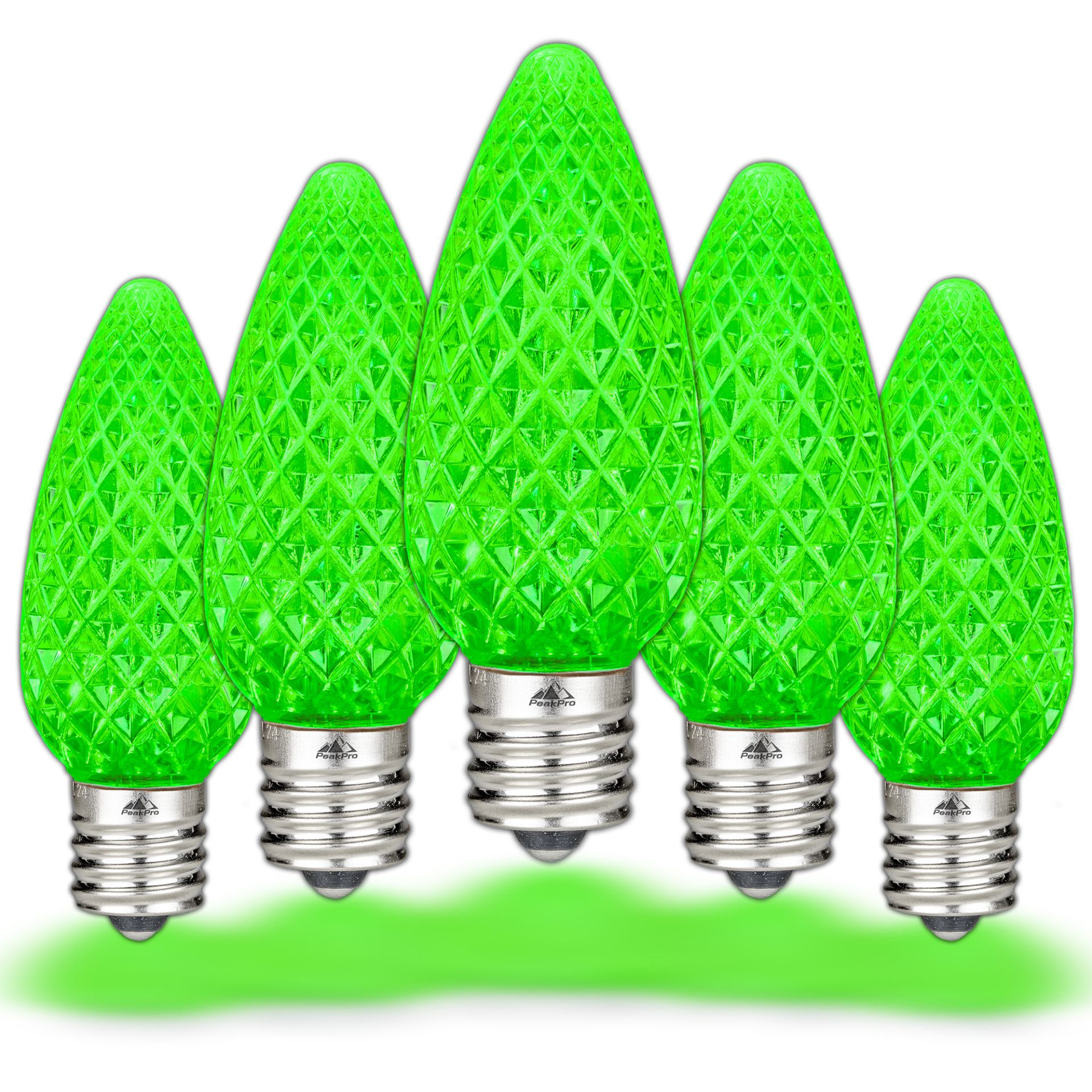 25 Pack C9 LED Outdoor Christmas Replacement Bulbs, C9/E17 Base - Picture 8 of 116
