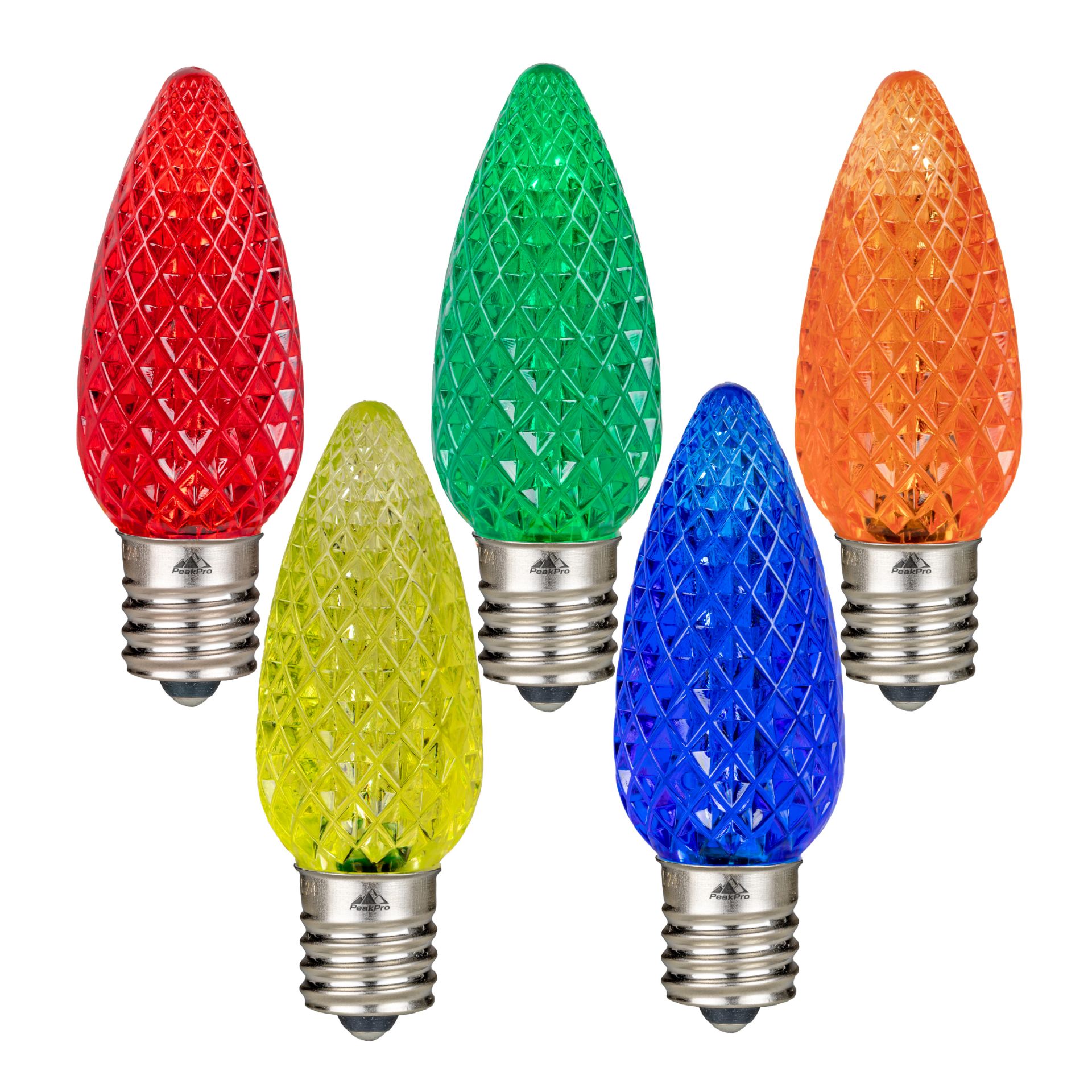 25 Pack C9 LED Outdoor Christmas Replacement Bulbs, C9/E17 Base - Picture 33 of 116
