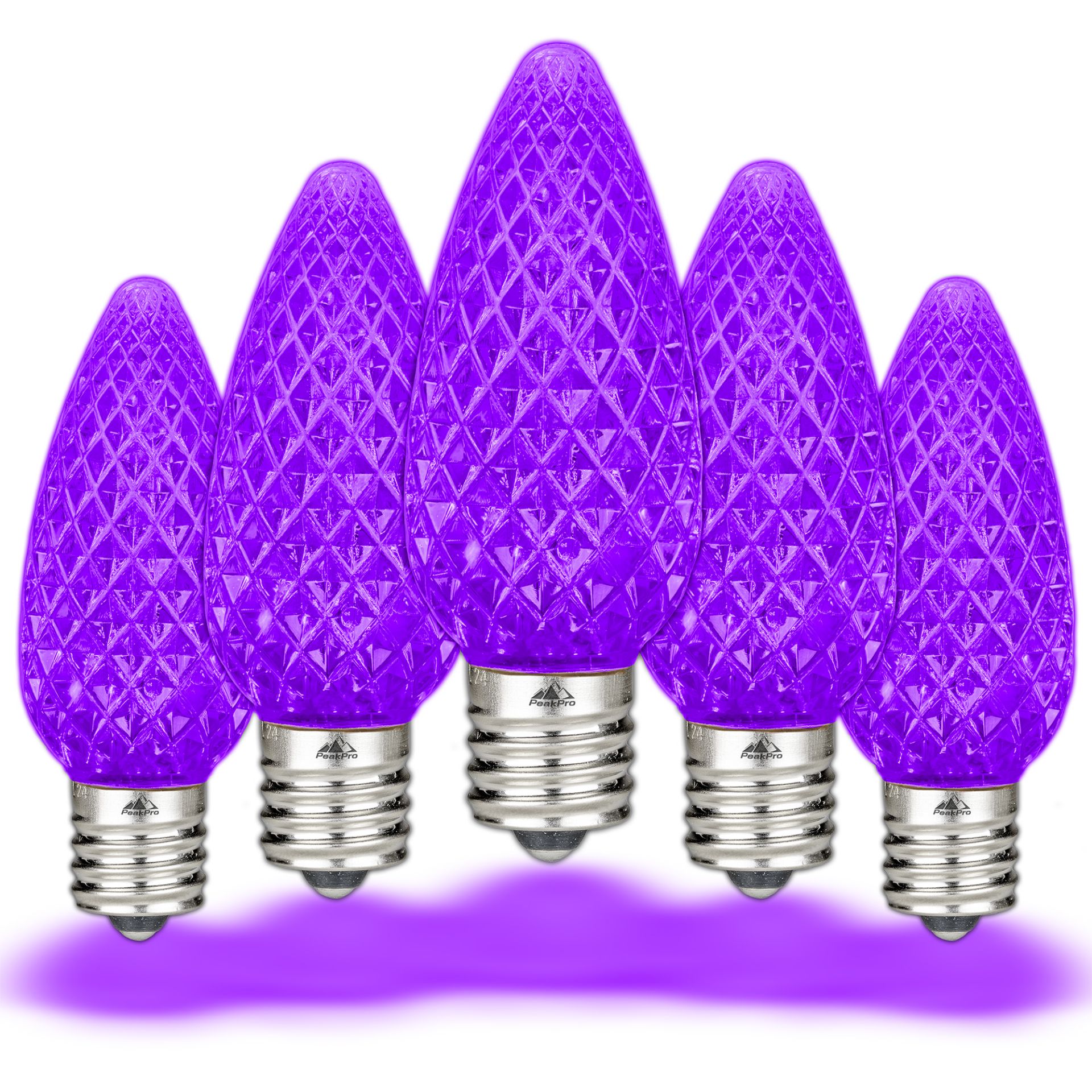 25 Pack C9 LED Outdoor Christmas Replacement Bulbs, C9/E17 Base - Picture 54 of 116
