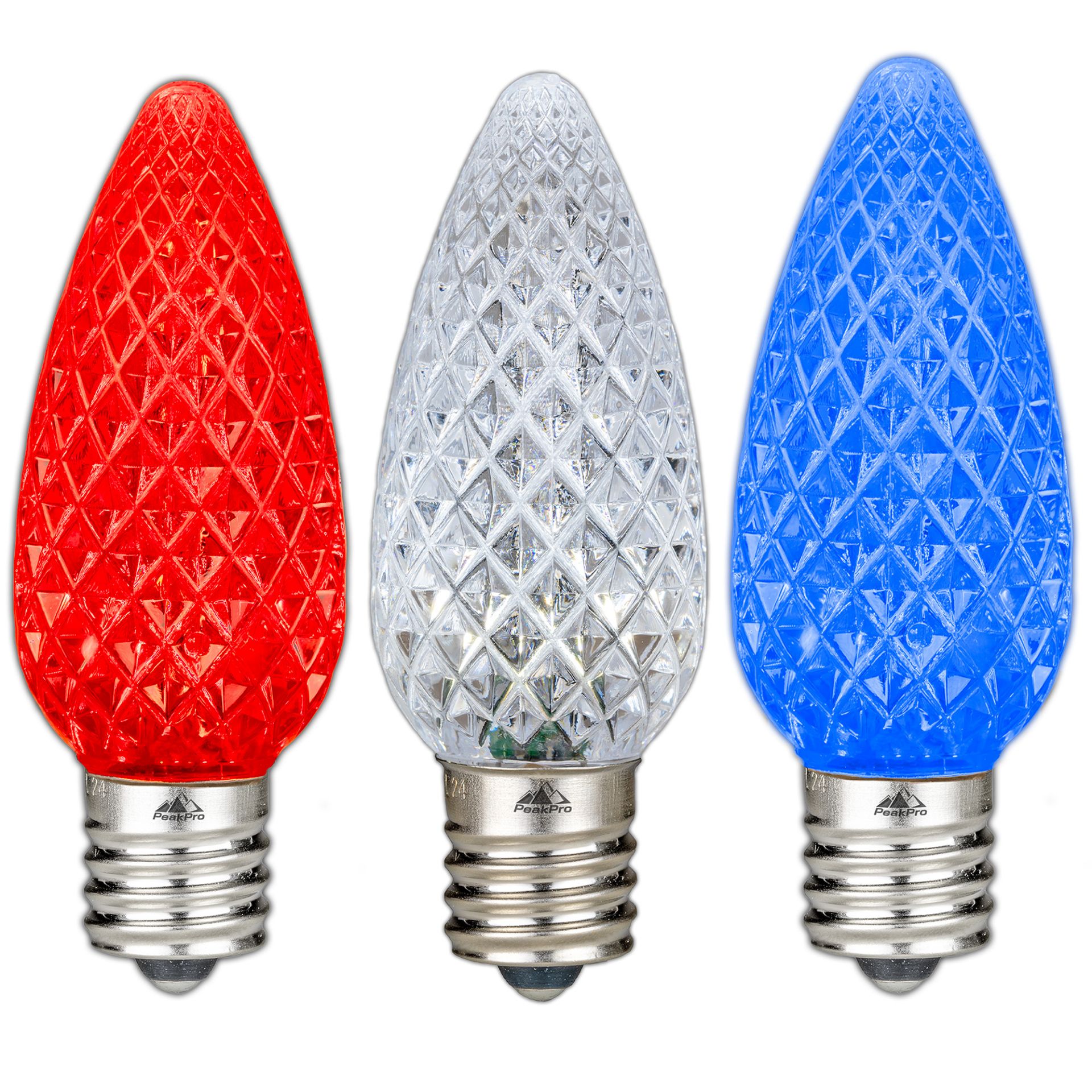 25 Pack C9 LED Outdoor Christmas Replacement Bulbs, C9/E17 Base - Picture 88 of 116
