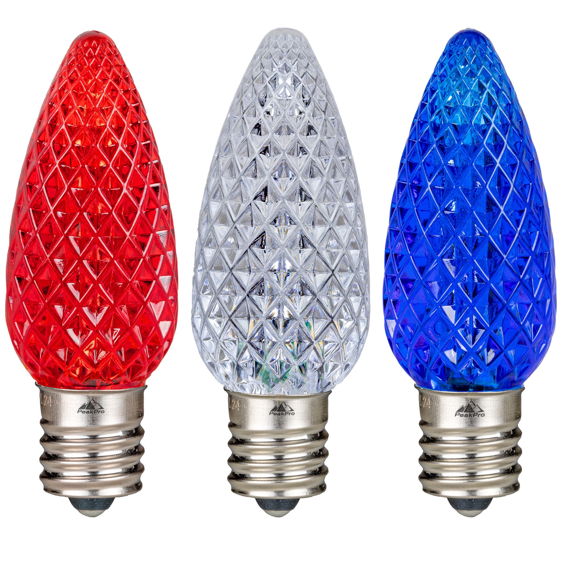 25 Pack C9 LED Outdoor Christmas Replacement Bulbs, C9/E17 Base - Picture 90 of 116