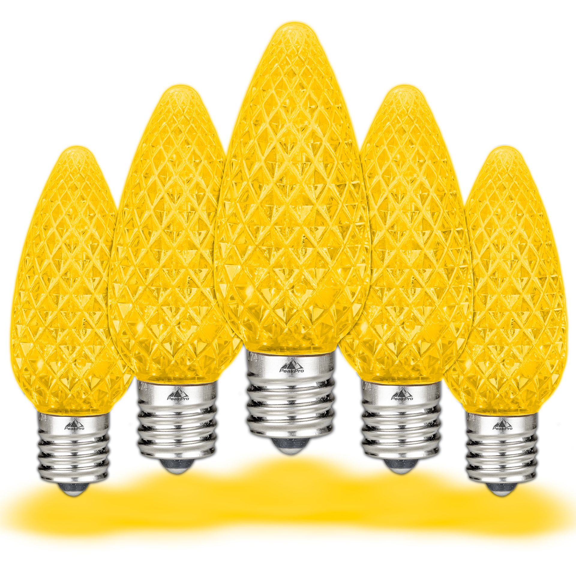 25 Pack C9 LED Outdoor Christmas Replacement Bulbs, C9/E17 Base - Picture 111 of 116