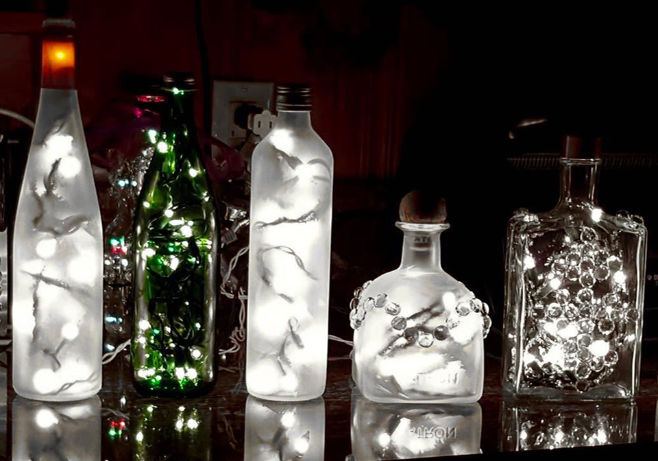 35 Light LED Christmas Mini Light, Warm White, Non-Connectable, White Wire, 13' - Bild 7 von 25