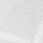 60" Fold Flat Star w/Glitter Mesh Fabric - White