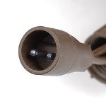 Coaxial Y Connector - Brown