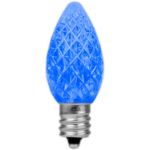 PeakPro Blue C7 LED Replacement Bulbs 25 Pack