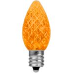 PeakPro Orange C7 LED Replacement Bulbs 25 Pack 