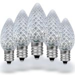 PeakPro Pure White C7 LED Replacement Bulbs 25 Pack