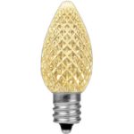 PeakPro Warm White C7 LED Replacement Bulbs 25 Pack