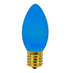 C9 RetroGlo Vintage Blue Ceramic LED Replacement Bulbs - 25 Pack