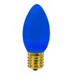 C9 RetroGlo Vintage Blue Ceramic LED Replacement Bulbs - 25 Pack