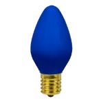 C7 RetroGlo Vintage Blue Ceramic LED Replacement Bulbs - 25 Pack