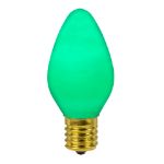 C7 RetroGlo Vintage Green Ceramic LED Replacement Bulbs - 25 Pack
