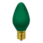 C7 RetroGlo Vintage Green Ceramic LED Replacement Bulbs - 25 Pack