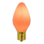 C7 RetroGlo Vintage Orange Ceramic LED Replacement Bulbs - 25 Pack