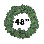 48" Unlit Colorado Pine Wreath