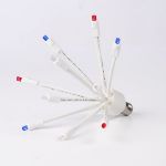 LED C9 Glitzer by Holidynamics Twinkle R/W/B 5pk