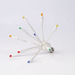 LED C9 Glitzer by Holidynamics Twinkle Multi Color 5pk
