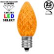 NL Select Orange C7 LED Replacement Bulbs 25 Pack