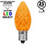 NL Select Orange C7 LED Replacement Bulbs 25 Pack