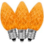 NL Select Orange C7 LED Replacement Bulbs 25 Pack