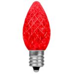 NL Select Red C7 LED Replacement Bulbs 25 Pack