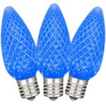NL Select Blue C9 LED Replacement Bulbs 25 Pack