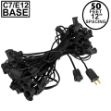 C7 50' Stringers 12" Spacing Black Wire