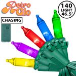 Petit Roulet「 City Lights 」 RetroGlo® 140 Light Chasing Multi Color Multi Function Mini Lights