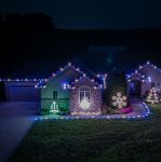 LED C9 Glitzer by Holidynamics Twinkle Pure White 5pk