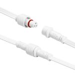 50ft Permanent Outdoor Eve Lights App Controlled RGBTW White Wire