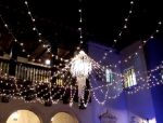 RetroGlo® Clear Multi Function Chasing Christmas Lights White Wire