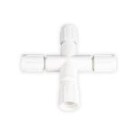 Coaxial X Connector - White