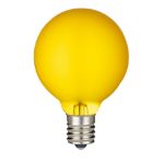RetroGlo Yellow Satin G40 Globe Bulbs 25 Pack