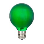 RetroGlo Green Satin G40 Globe Bulbs 25 Pack