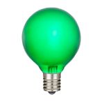RetroGlo Green Satin G40 Globe Bulbs 25 Pack