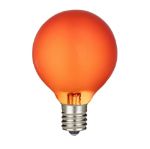 RetroGlo Orange Satin G40 Globe Bulbs 25 Pack