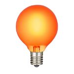 RetroGlo Orange Satin G40 Globe Bulbs 25 Pack